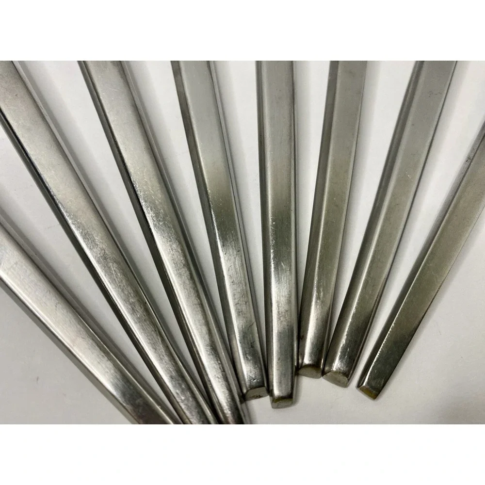 Stanley Roberts RAVENNA Soup Spoons Stainless SRI Flatware Lot Of 8